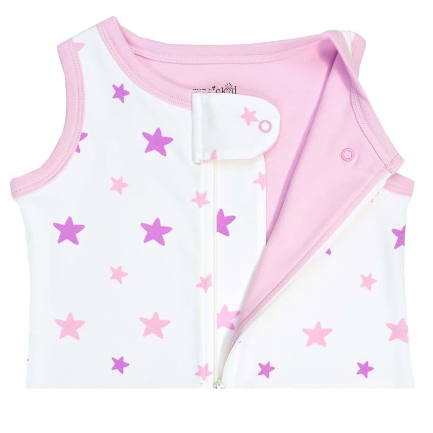Pink Star Kız Bebek Uyku Tulumu resmi