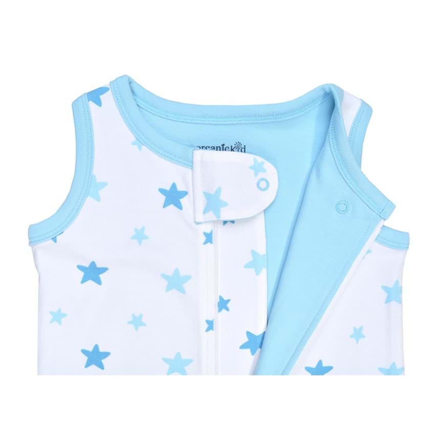 Blue Star Erkek Bebek Uyku Tulumu resmi