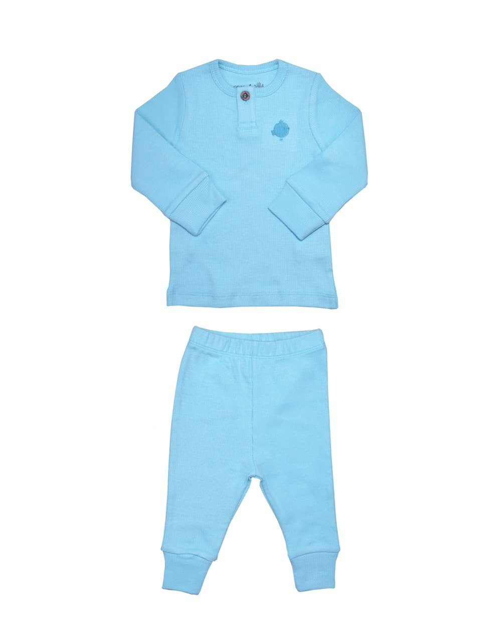 Cosy Erkek Bebek Mavi Pijama Takımı resmi