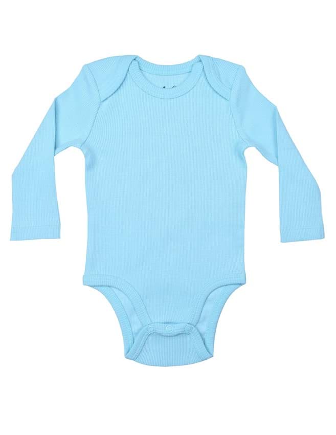 Cosy Erkek Bebek Mavi Uzun Kollu Body resmi