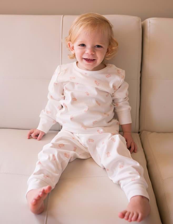 Bunny Girl Kız Bebek Pijama Takımı resmi