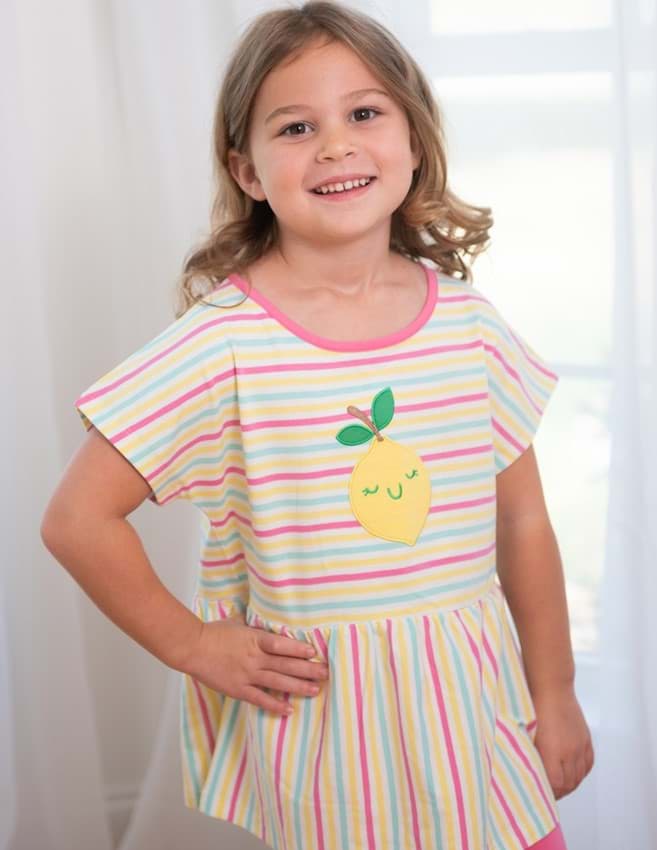Summer Kız Çocuk Limon T-shirt resmi