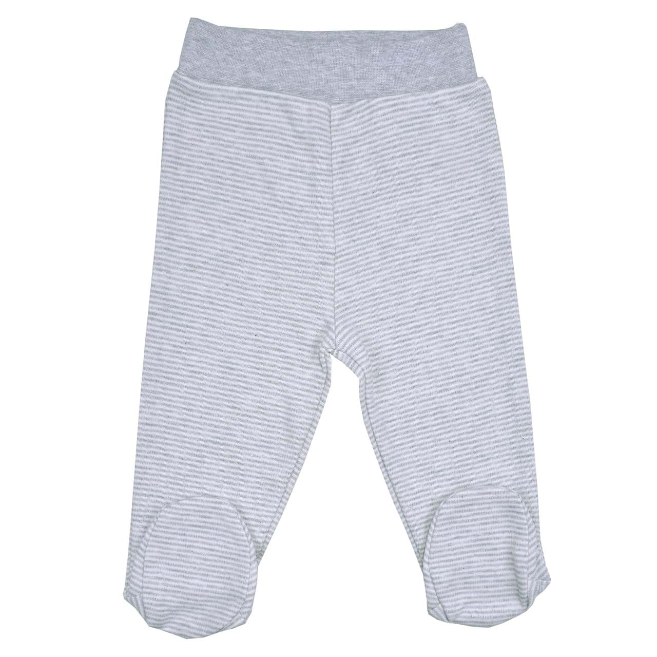 Gray Star Bebek Gri Çizgili Patikli Pantolon resmi